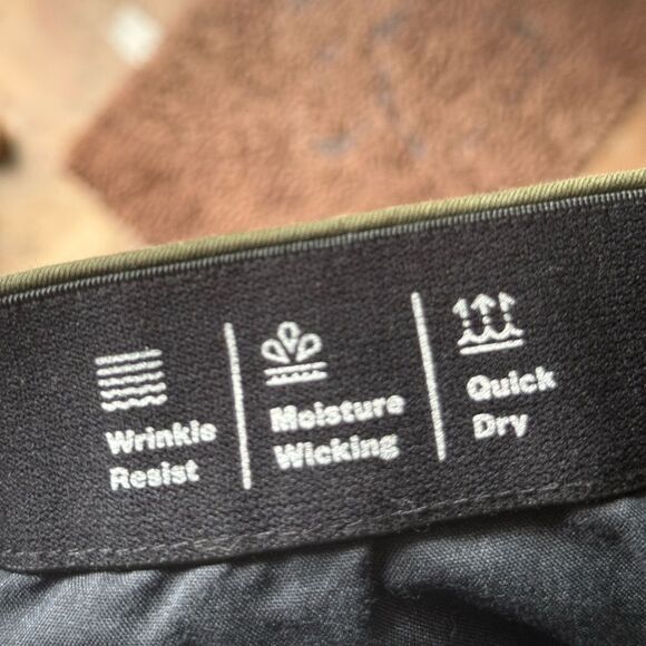 Goodfellow & Co. Men's Slim fit Hennepin Olive Green Chino Pants.34x32. - Picture 8 of 10